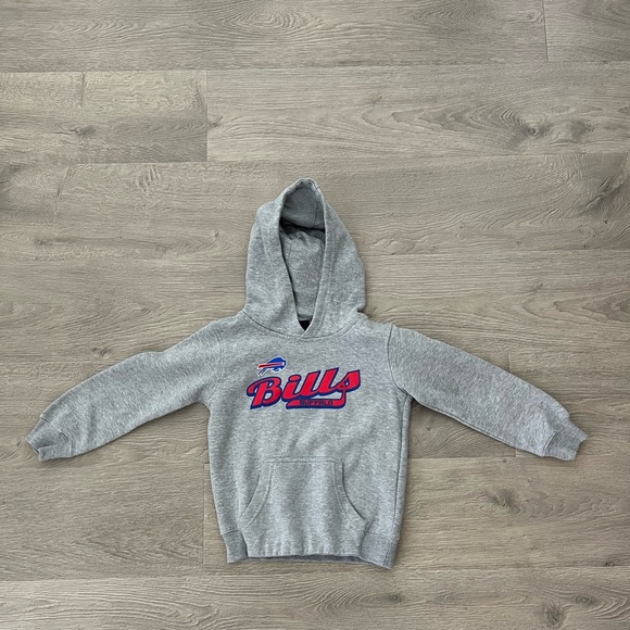 Kids Gray Hoodie Buffalo Bills - Picture 1 of 3